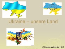 Ukraine – unsere Land