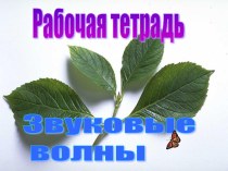 Звуковые волны (8-9 класс)