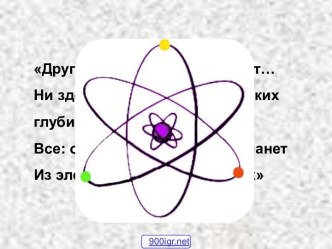 Атом и атомное ядро