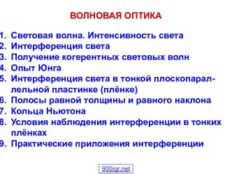 Световая волна