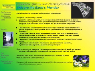 Снимаем фильм или cinema, cinema