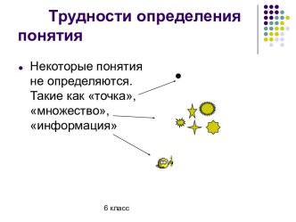 Трудности определения понятия