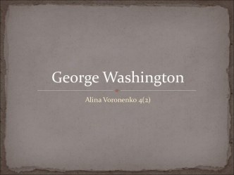 George Washington