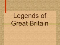 Legends of Great Britain