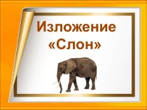 Слон (изложение)