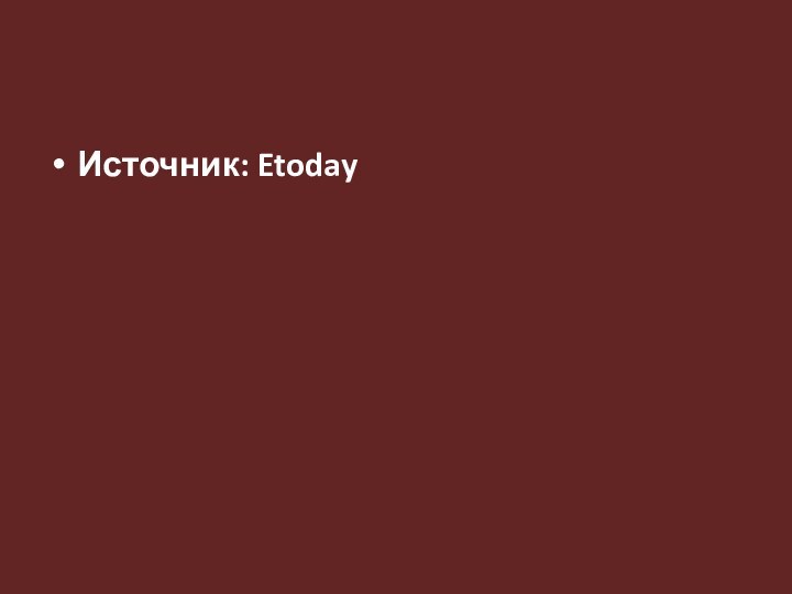 Источник: Etoday