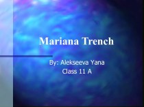 Mariana Trench