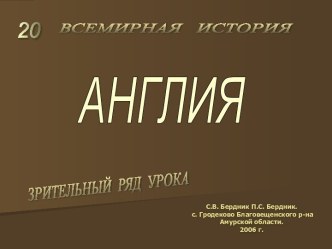 Англия