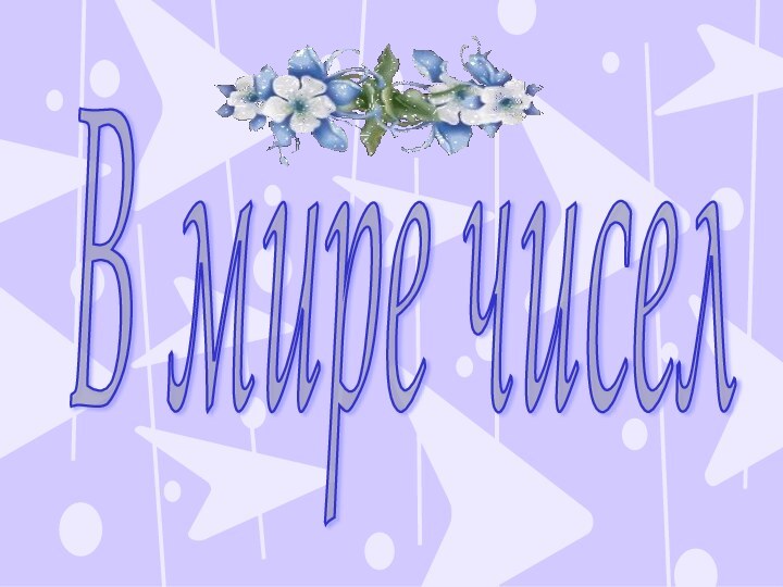 В мире чисел