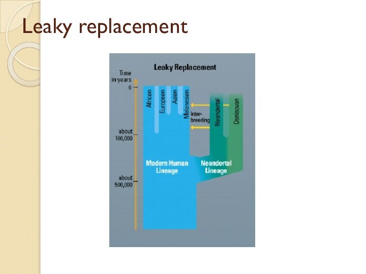 Leaky replacement