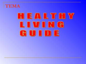 Healthy Living Guide