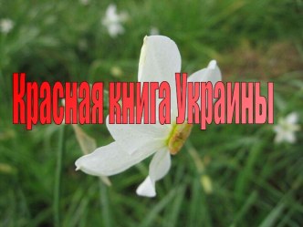 Красная книга Украины