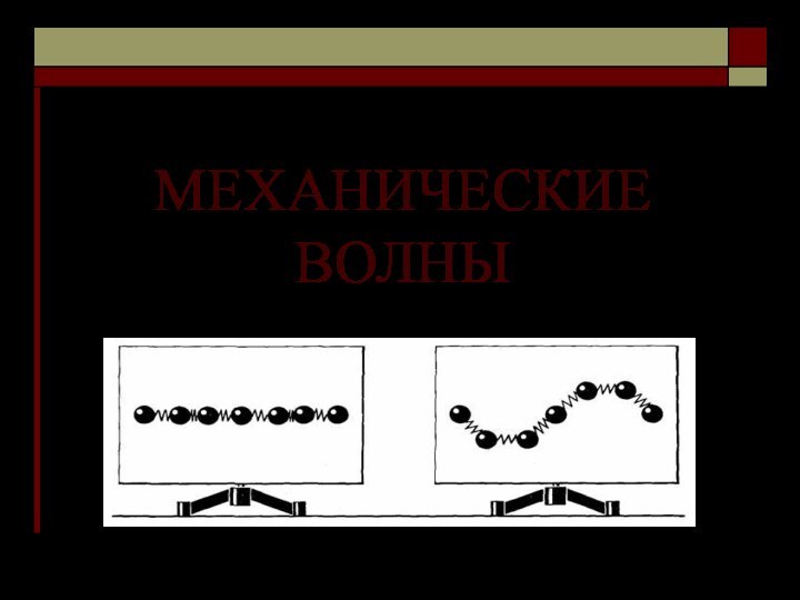 МЕХАНИЧЕСКИЕ ВОЛНЫАвтор: Ю.А. Каверин