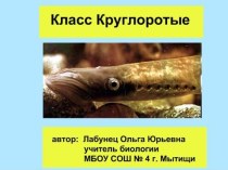 Класс Круглоротые