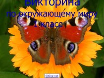 Викторина для 1 класса