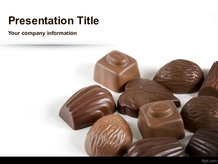 Presentation TitleYour company information