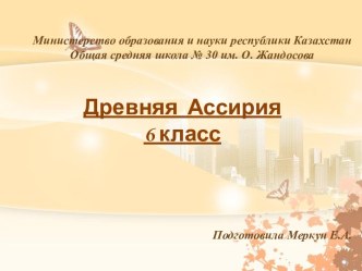 Древняя Ассирия 6