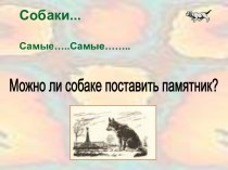 Собаки