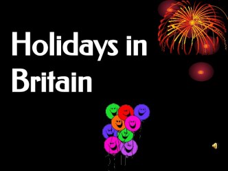 Holidays in Britain