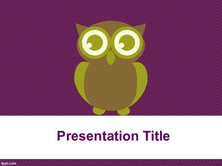 Presentation Title