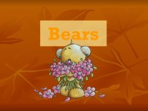 Bears / Медведи (EN)