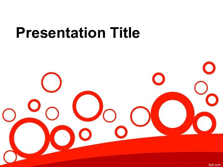 Presentation Title