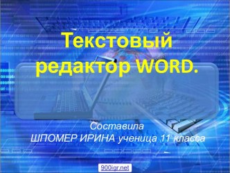 Текст в Word