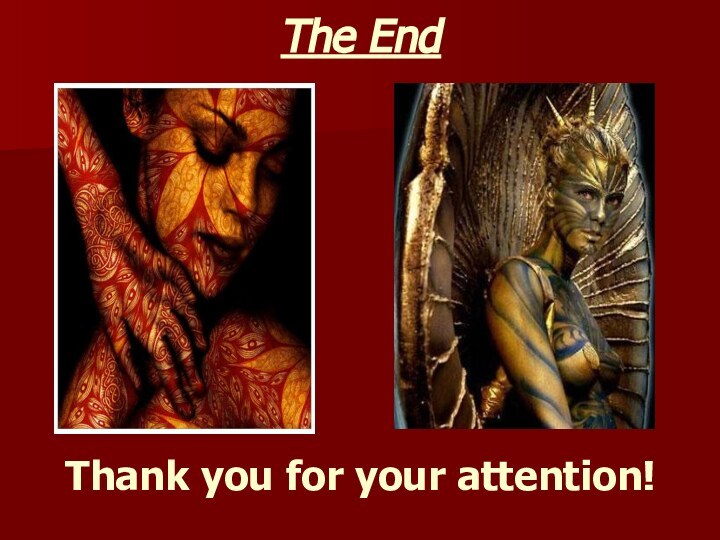 The EndThank you for your attention!