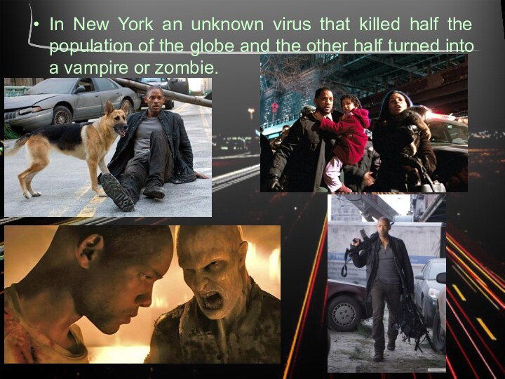 In New York an unknown virus that killed half the population