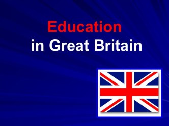 Education in Great Britain