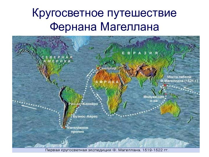 Кругосветное путешествие Фернана Магеллана