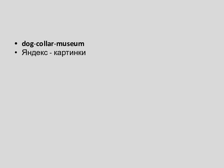 dog-collar-museum Яндекс - картинки