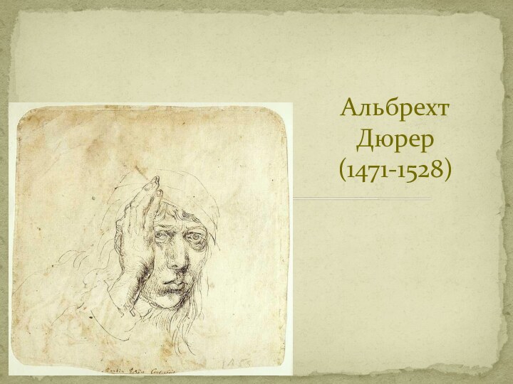 Альбрехт Дюрер (1471-1528)