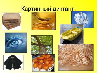 Картинный диктант