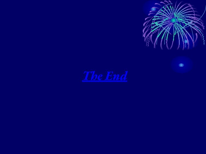 The End