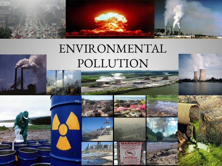 ENVIRONMENTAL POLLUTION