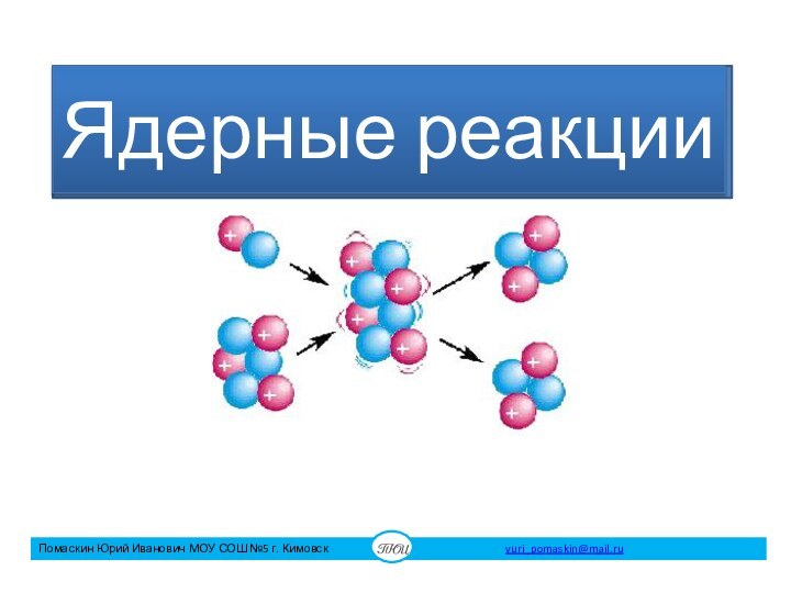 Ядерные реакции