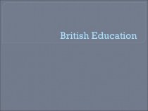 British Education