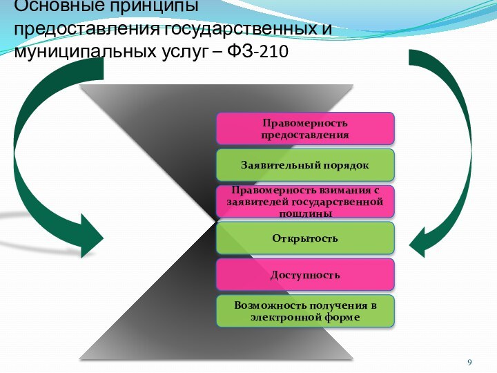 Основные принципы предоставления государственных и муниципальных услуг – ФЗ-210