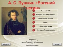 А.С. Пушкин Евгений Онегин