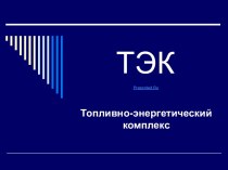 Топливно-энергетический комплекс (ТЭК)