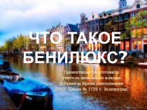 Что такое бенилюкс?