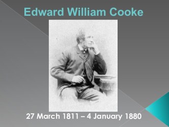 Edward William Cooke