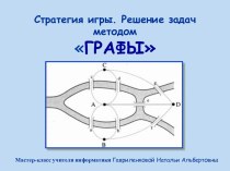 Стратегия игры. Решение задач методом ГРАФЫ