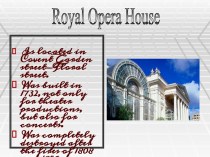 Royal Opera House