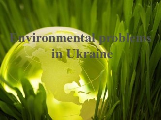 Environmental problems in Ukraine