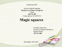 Magic squares