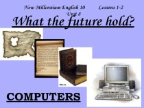 What the future hold?
