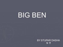 BIG BEN