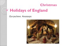 Christmas Holidays of England